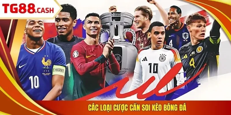 5 Bí Kíp Soi Kèo Bóng Đá Chuẩn Xác Từ Chuyên Gia TG88 Các loại cược cần soi kèo bóng đá
